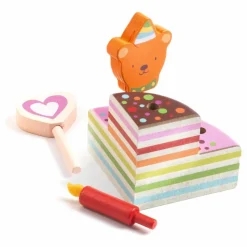 New Djeco Happy birthday Multicolore