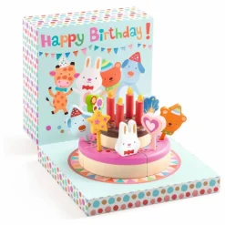 New Djeco Happy birthday Multicolore