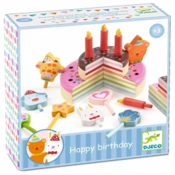 New Djeco Happy birthday Multicolore