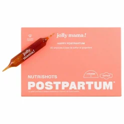 Outlet Jolly Mama Happy Postpartum Compément alimentaire - 20 ampoules de 10 ml Non teinté