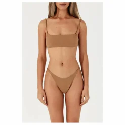 Femme Zulu & Zephyr Maillots De Bain|Haut de Maillot Almond Côtelé |