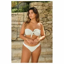 Clearance Khaven Haut de Maillot Aya | Blanc cassé