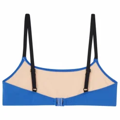 Miska Paris Haut de Maillot de Bain Bralette Bicolore | Bleu roi
