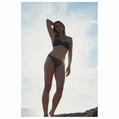 Lison Paris Haut de Maillot Tanzania Léopard | Vert kaki Hot