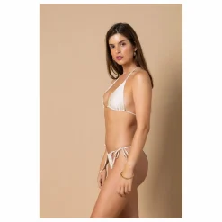 Online Alma Deia Haut de Maillot Triangle Jenny | Blanc cassé
