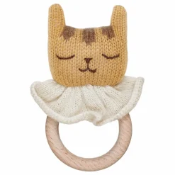 Main Sauvage Jouets D'Éveil|Hochets Et Anneaux De Dentition|Hochet en bois Tigre |