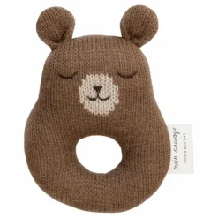 Hot Main Sauvage Hochet Ourson | Brun