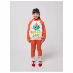 Bobo Choses Hoodie Hello Joy Coton Bio | Rouge Discount