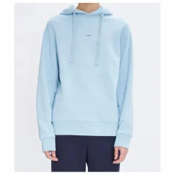A.P.C. Hoodie Larry Coton Bio | Bleu ciel Online