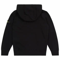 Stone Island Hoodie Logo | Noir Best