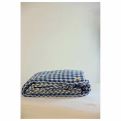 Gabrielle Paris Housse de couette en lin lavé Vichy |