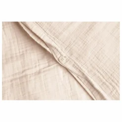Discount garbo&friends Housse de couette en mousseline de coton | Sable