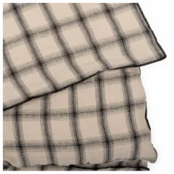 Le Monde Sauvage Housse de couette Highlands en lin lavé | Beige rosé