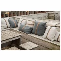 Libeco Housse de coussin Atlas | Gris anthracite Online