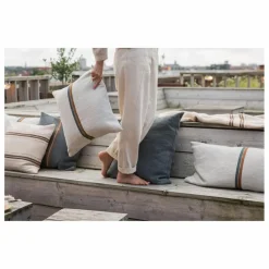 Best Libeco Housse de coussin Atlas | Ecru