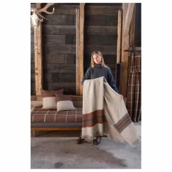 Libeco Housse de coussin en lin Sienna | Marron New