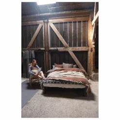 Libeco Housse de coussin en lin Sienna | Marron New