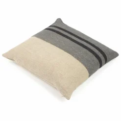 Libeco Coussins|Housse de coussin en lin Black House Stripe |