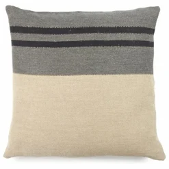 Libeco Coussins|Housse de coussin en lin Black House Stripe |