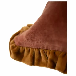 Olsson & Jensen Housse de coussin en velours Doris Rouille Online