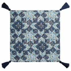 Louise Misha Housse de coussin Jimo Bleu New