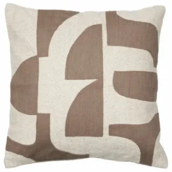 Clearance Broste Copenhagen Housse de coussin Mundo | Marron glacé