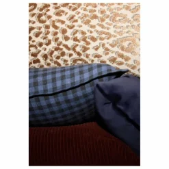 Clearance Gabrielle Paris Housse de coussin Taormina en lin lavé | Vichy Marine