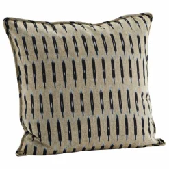 Madam Stoltz Coussins|Housse de coussin tissée Ikat |