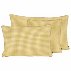 Haomy Coussins|Housse de coussin vichy Piana II |