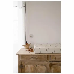 Rose in April Puériculture|Tables À Langer|Housse de matelas à langer Fanny Oie |