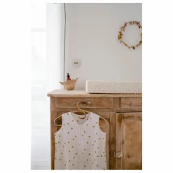 Rose in April Puériculture|Tables À Langer|Housse de matelas à langer Fanny Mini-cœurs |