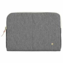 Femme La cerise sur le gâteau Housse d'ordinateur rayée en coton bio Basile |