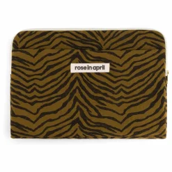 Rose in April Housse d'ordinateur Zebrou | Marron