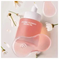 Femme WHAMISA Soins Du Visage|Huile de soin visage nourrissante aux fleurs bio fermentées - 32ml