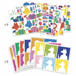 New Djeco Inspired By Totally pop Multicolore