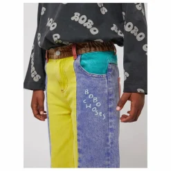 Enfant Bobo Choses Pantalons Jeggings|Pantalons, Joggers|Jean Colorblock Coton Bio |