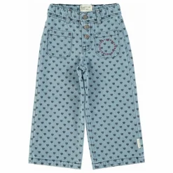 Piupiuchick Jean Cœurs | Bleu Clair