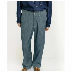 New Momoni Jean Fucsia Bis | Bleu jean