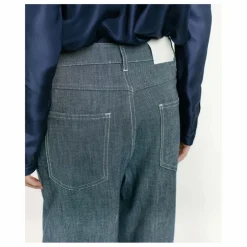 New Momoni Jean Fucsia Bis | Bleu jean