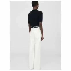 Anine Bing Jean Hugh Coton Bio | Ivoire Discount