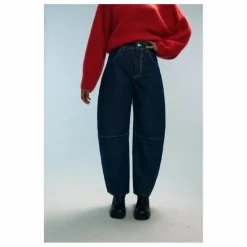 Nitah Jean Josef Coton Bio | Denim brut Outlet