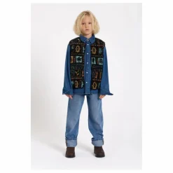 Enfant Hundred Pieces Pantalons, Joggers|Pantalons, Joggers|Jean Large Hostin |