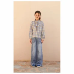 Enfant Longlivethequeen Jean Large Surpiqûres |