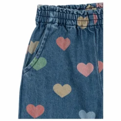 Konges Sløjd Jean Magot Cœurs Coton Bio | Bleu Hot