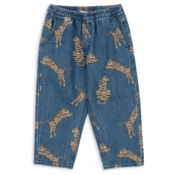 New Konges Sløjd Jean Magot Tigres Coton Bio | Bleu