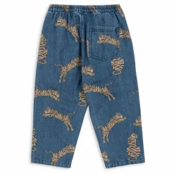 New Konges Sløjd Jean Magot Tigres Coton Bio | Bleu