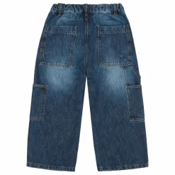 Hot Main Story Jean Painter Coton Bio | Bleu