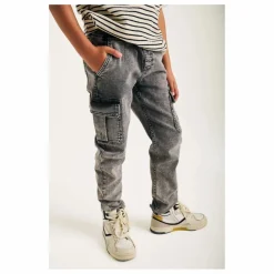 Hot Tumble N'Dry Jeans Cargo Jaro | Denim gris
