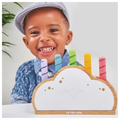 Le Toy Van Jeux Éducatifs|Jeu association des couleurs Nuage