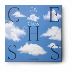 PrintWorks Jeu d'échecs Clouds Multicolore